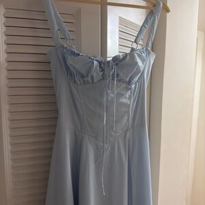 House of CB Carmen blue dress size M